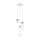 ZUMA LINE LAMPY WISZĄCE DRAGAKŐ P0389-03D-F4AC 3XG9 CHROM