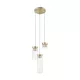 ZUMA LINE LAMPY ZAWIESZANE GEM P0389-03D-0FD2 3XG9 D31 BRĄZ