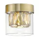 Lampa sufitowa ZUMA LINE GEM C0389-01A-0FD2 1XG9 BRO
