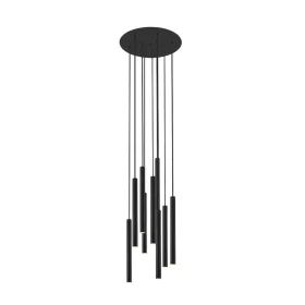 ZUMA LINE LE Lampa wisząca LOYA 9X5W 3000K CZARNY MATOWY