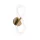 ZUMA LINE LAMPKA ŚCIENNA LED BALBO 20006W-GD 14W CCT