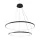 ZUMA LINE Lampa wisząca LED BRENO 2023200-BK 60W CCT CZARNA