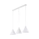 TK LIGHTING Lampa wisząca CONO 10011 3XE27 BIAŁA