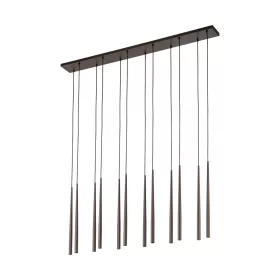 TK OŚWIETLENIE LAMPY WISZĄCE PIANO 10111 12XG9 BRĄZOWA