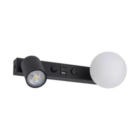   TK LIGHTING LAMPKA ŚCIENNA + USB VOX 10152 GU10+G9 BIAŁA/NIEBIESKA