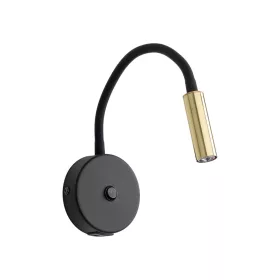 TK LIGHTING LAMPKA ŚCIENNA + USB LAGOS 10201 1XG9 ZŁOTA