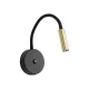TK LIGHTING LAMPKA ŚCIENNA + USB LAGOS 10201 1XG9 ZŁOTA