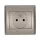 RHYME FRENCH TYPE SOCKET SZARY METALOWY WYKOŃCZENIE