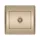 RHYME TV SOCKET CHAMPAGNE METAL