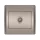 RHYME TV SOCKET SZARY METAL