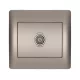 RHYME TV SOCKET SZARY METAL