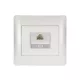 Gniazdo sieciowe RHYME COMPUTER (CAT6e) BIAŁY METAL