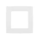Pojedyncza ramka CITY, biała