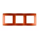 CITY TRIPLE FRAME, POMARAŃCZOWY METAL