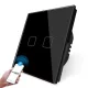 WI-FI SMART TOUCH EU 1 GANG, POJEDYNCZY PRZEŁĄCZNIK CZARNY