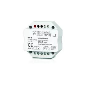   S1-B 1-KANAŁOWY ŚCIEMNIACZ TRIAC RF DO ZDALNEGO STEROWANIA. PUDEŁKO