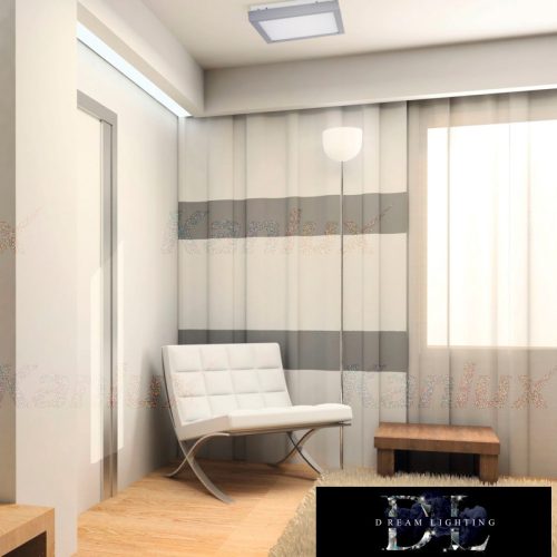 Lampa KANLUX TYBIA LED 38W-NW GY