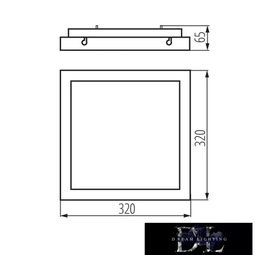 Lampa KANLUX TYBIA LED 25W-NW SE GY
