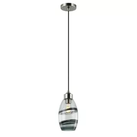 ELDLUX SMOKE lampa wisząca E27 nikiel
