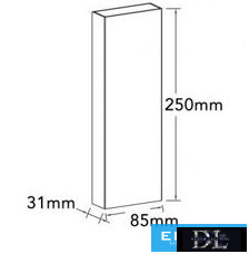 UNIVERSO Kinkiet LED 8 W 734 lm CCT.kap IP65 Biały 85 x 250 x 31 mm