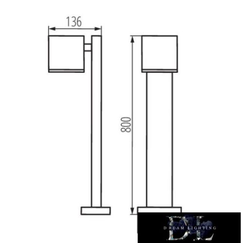 KANLUX GORI 80 lampa GU10