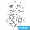 KANLUX LAURIN EL-3O B lampa GU10