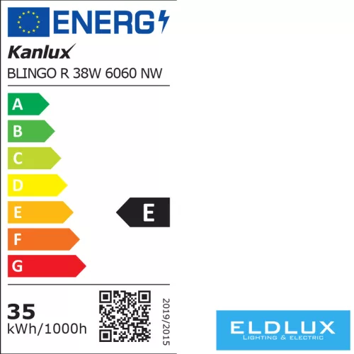 Lampa KANLUX BLINGO R38W 6060NW 4000k 3800lm