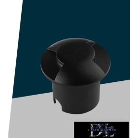   Lampa nożna LED UNIVERSO 1 W 50 lm 3000 K 210° IP67 czarna Ø60x54 mm