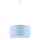 TK LIGHTING LAMPY WISZĄCE RONDO KID 3232 1XE27 NIEBIESKIE