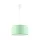 TK LIGHTING Lampa wisząca RONDO KID 3233 1XE27 ZIELONA