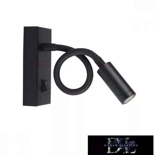 Lampa KANLUX TONIL II LED B 3,3W WW czarna