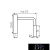 Lampa KANLUX TONIL II LED B 3,3W WW czarna