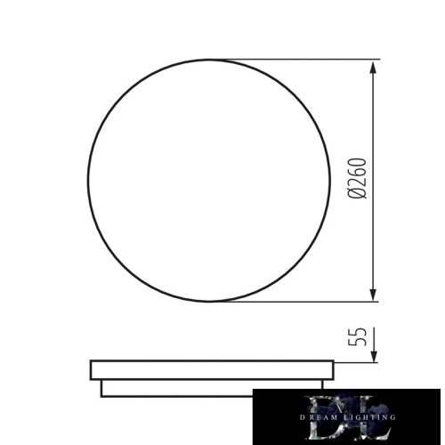 Lampa KANLUX BENO 24W WW-O-W
