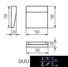  Lampa KANLUX DULI LED 6,5W-NW-L-GR 