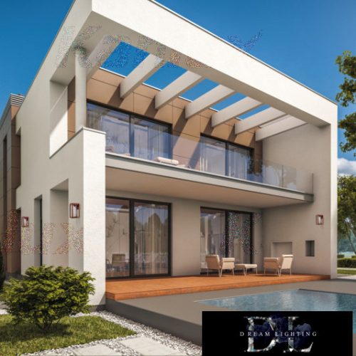 Lampa ogrodowa KANLUX VIMO EL 27 SE-BR