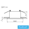KANLUX GLOZO DSL W/W ramka dekoracyjna SPOT
