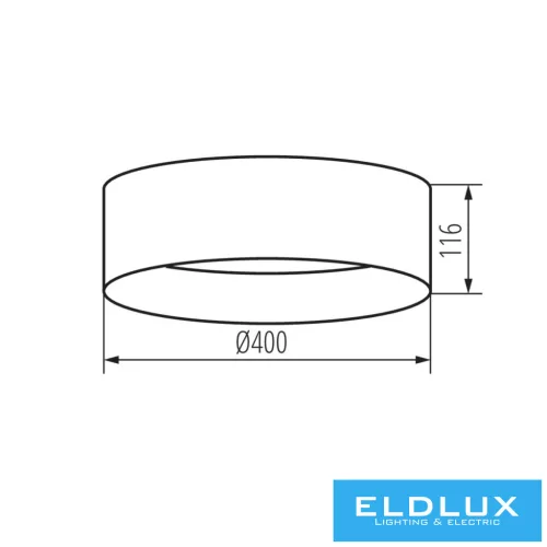 Lampa KANLUX RIFA LED 17,5 W WW N2