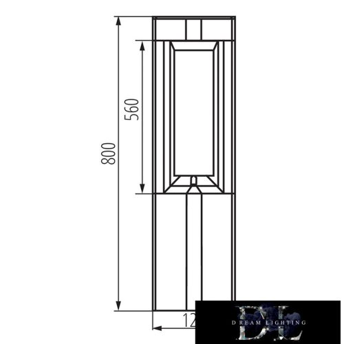 Lampa KANLUX PEVO 80 GR