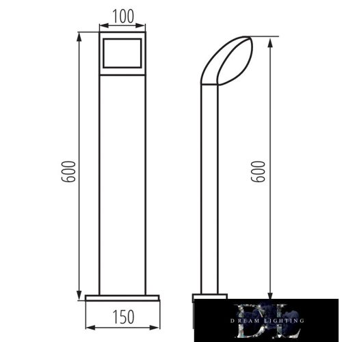 Lampa KANLUX ABETE LED 60 GR
