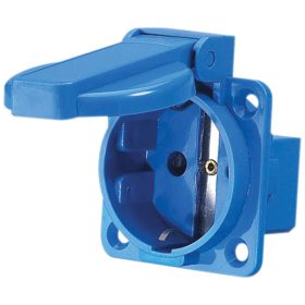   ODZYSKANA WTYCZKA PRZEMYSŁOWA HT-105SR 16A IP44 230 WTYCZKA TYPU NIEMIECKIEGO