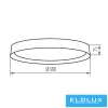 KANLUX Lampa sufitowa LED SOLN LED 17,5W NW B/G