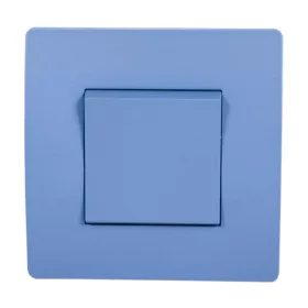 EL BASIC TG101 1 BUTTON 1 WAY SWITCH BLUE-OLD
