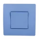 EL BASIC TG101 1 BUTTON 1 WAY SWITCH BLUE-OLD