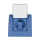 EL BASIC TZ107C GERMAN STANDARD SOCKET WITH COVER