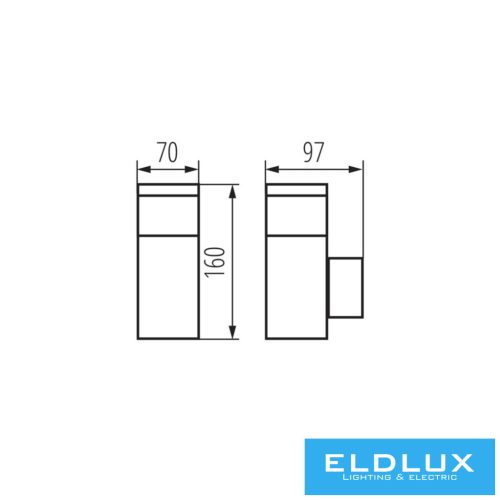 Lampa KANLUX DASTEN EL16 S SO B G9