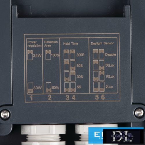 Lampa sufitowa LED KANLUX BENO 24-30W CCT-L-SEG IP65 5 lat
