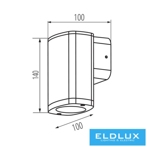 Lampa KANLUX ZEVI EL 1GU10 G
