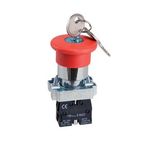 PRZYCISK TYPU EL2-BS 142 NO+NC Z KLUCZYKIEM