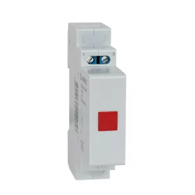 EKONOMICZNA LAMPKA ELD-G-DIN 230 V CZERWONA
