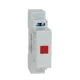 EKONOMICZNA LAMPKA ELD-G-DIN 230 V CZERWONA